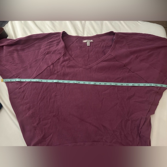 Free People Santa Clara Mulberry Thermal Top| NWT. - Picture 8 of 8